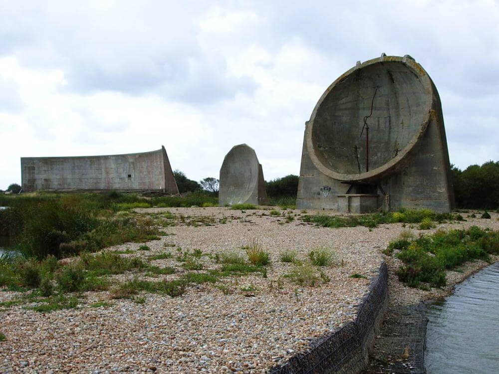Giant Concrete Ear Sound Mirror Britain