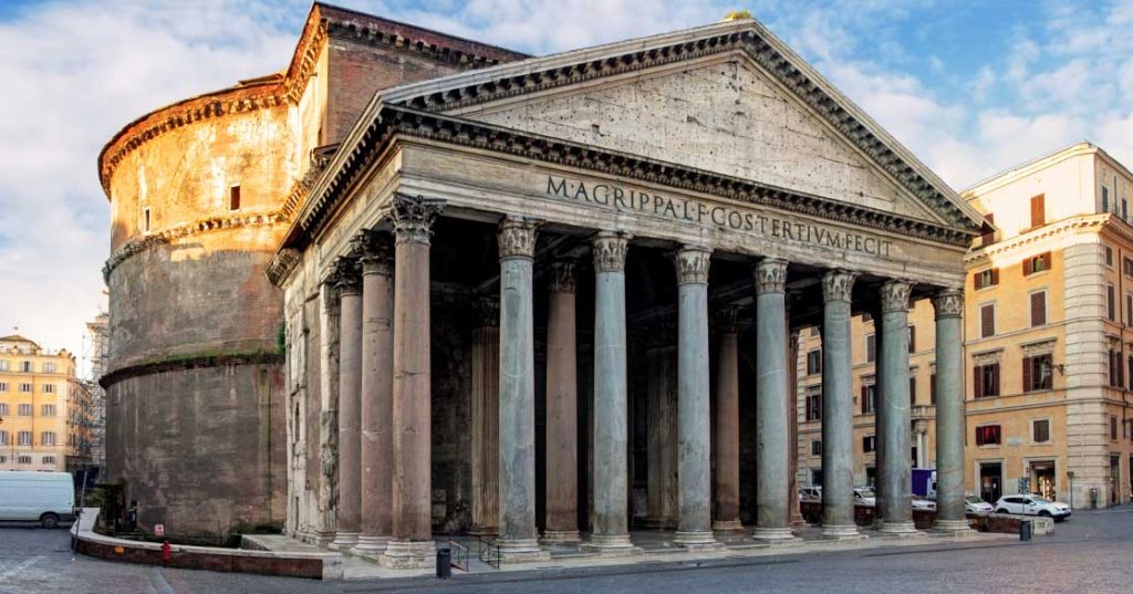 Pantheon Rome Concrete Structure