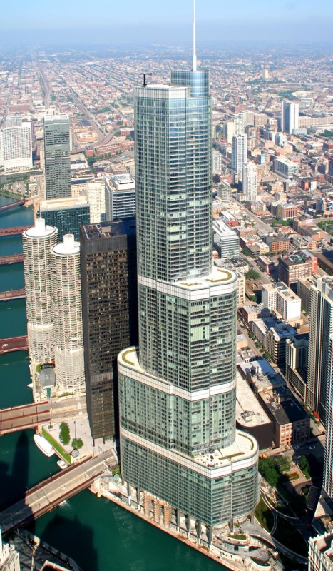 Trump International Hotel Chicago Concrete Structure